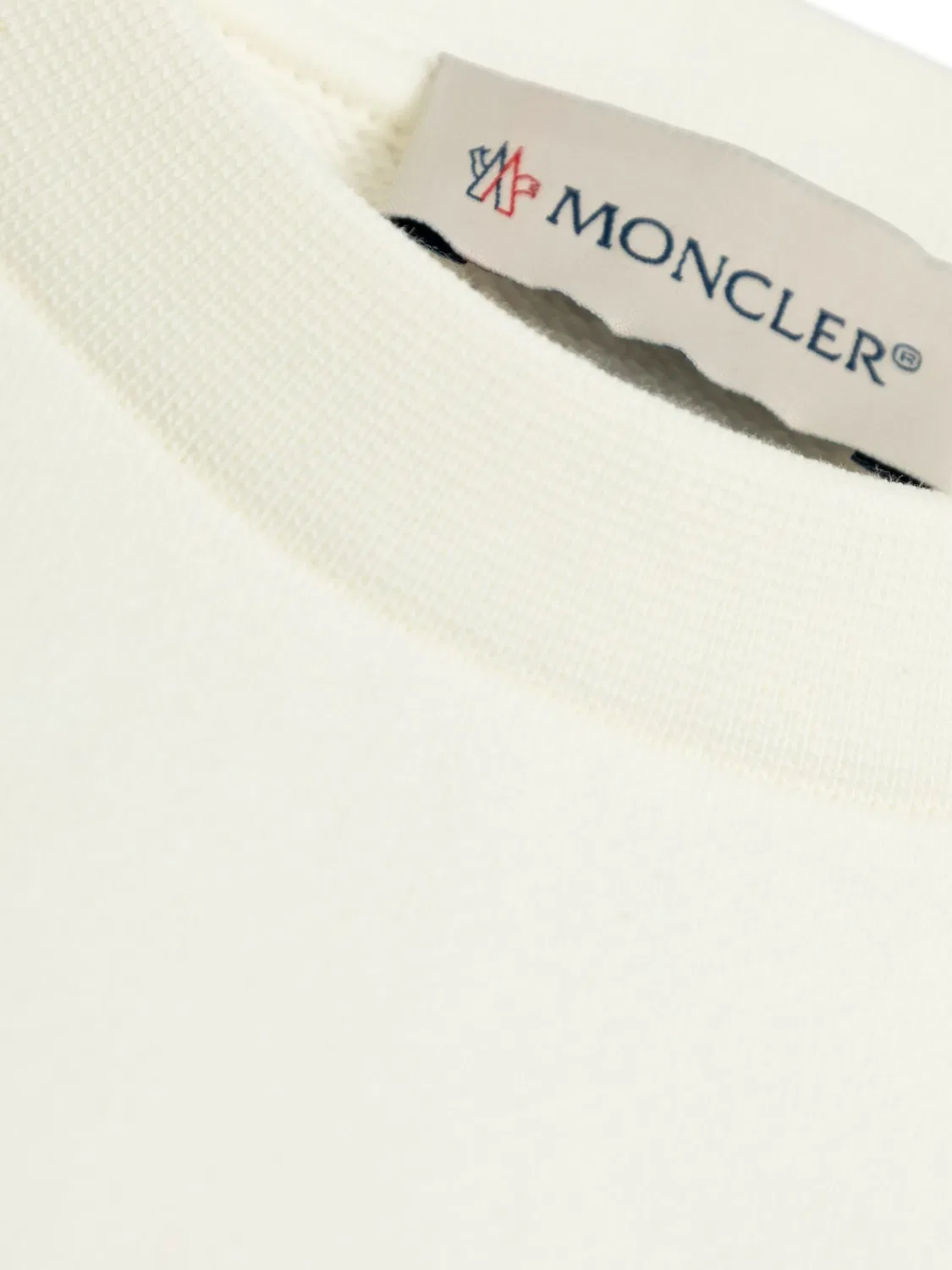 Платье из Хлопка Moncler, белый — фото 3