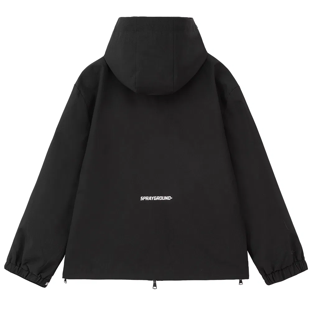 Детская куртка хлопковая SPRAYGROUND, Dark Gray — фото 4