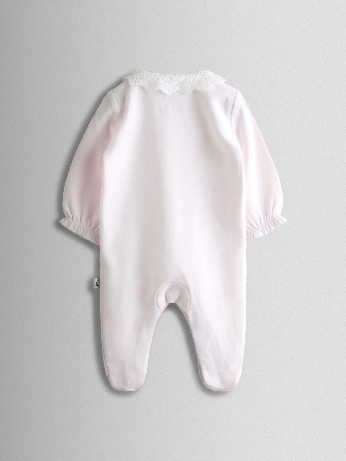 Комбинезон с вышивкой Jemima Puddle-Duck Jojo Maman Bébé, розовый — фото 3