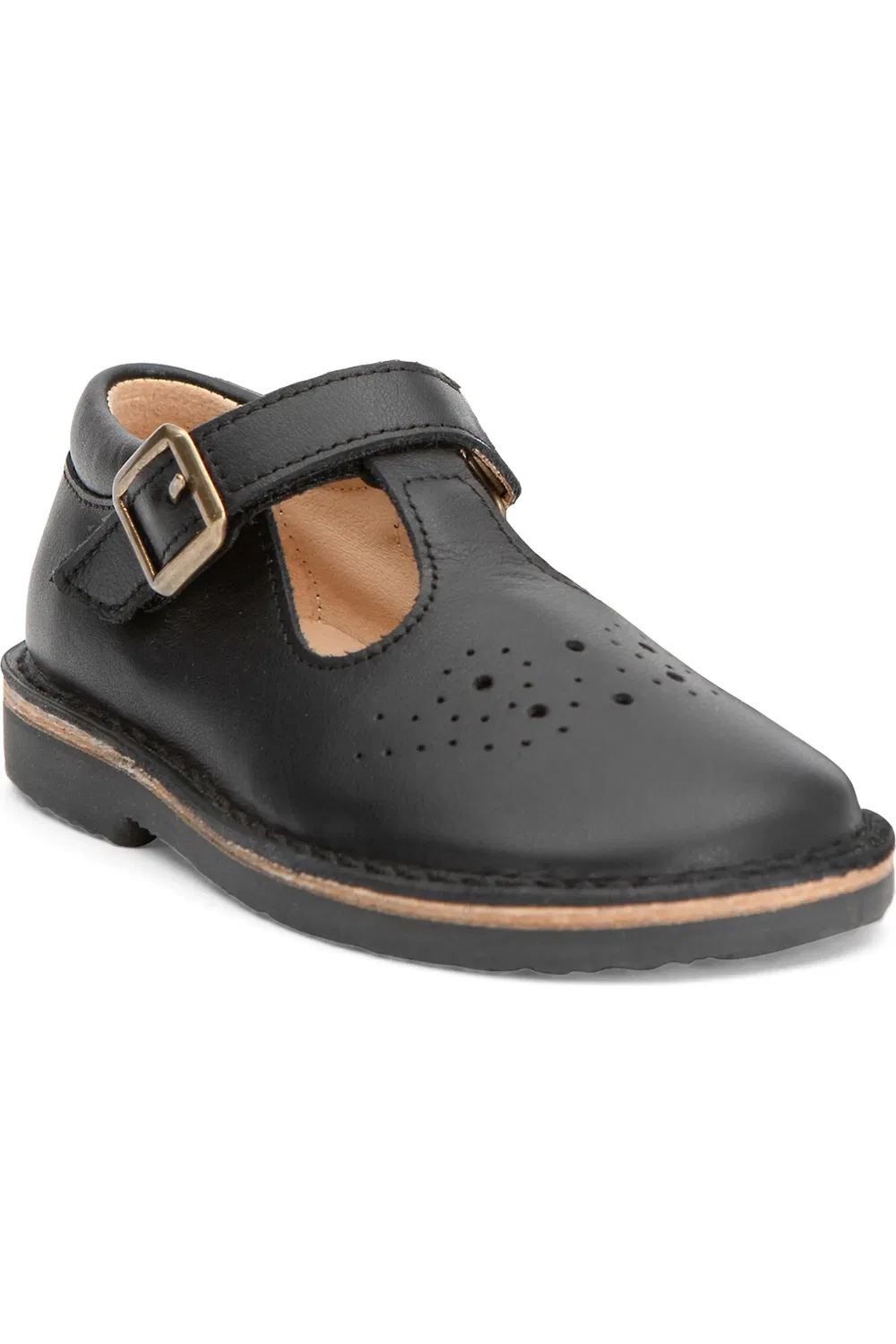 Детские сандалии brogue T-Bar Young Soles, черный