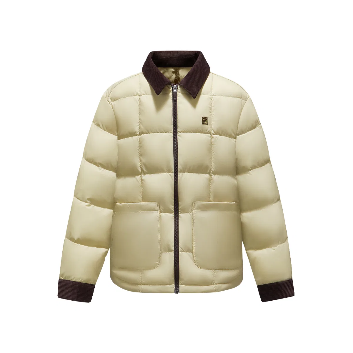 Детская куртка-пуховик с отложным воротником, утепленная, ветрозащитная, Down Jackets Lapel Thickened Windproof, FILA KIDS — фото 3
