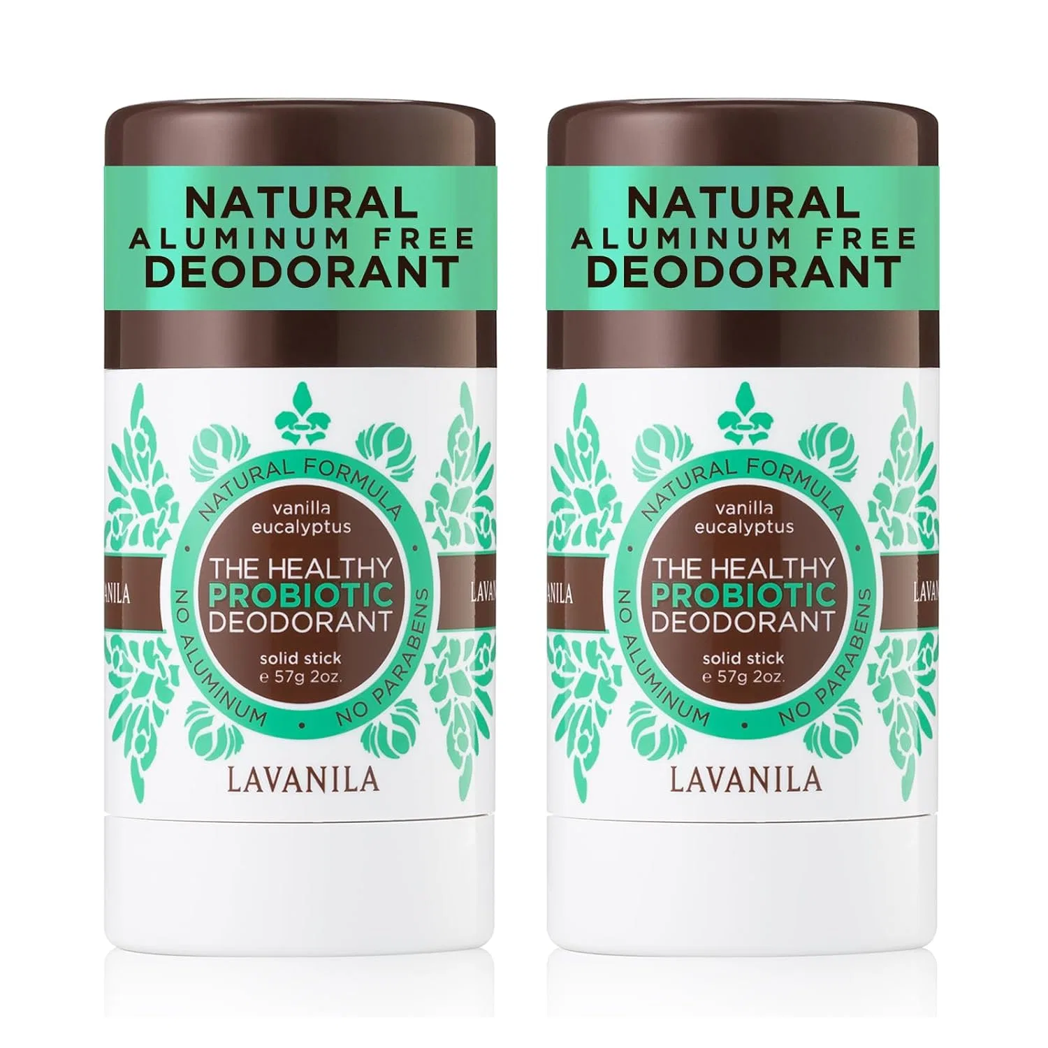 Дезодорант Ваниль Lavanila, набор 2 шт., 2 fl oz