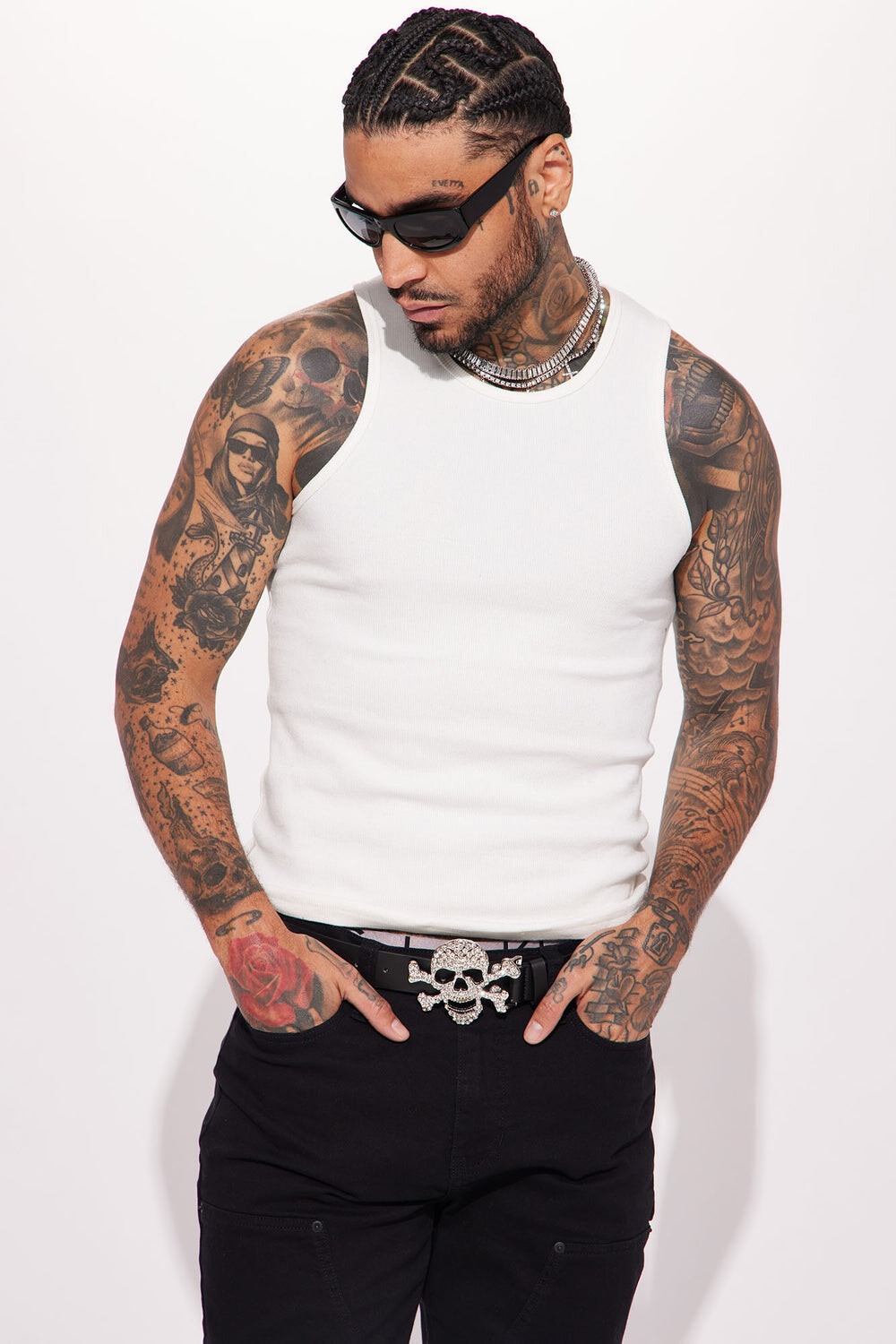 

Майка Fashion Nova ZDF01K310023, белый