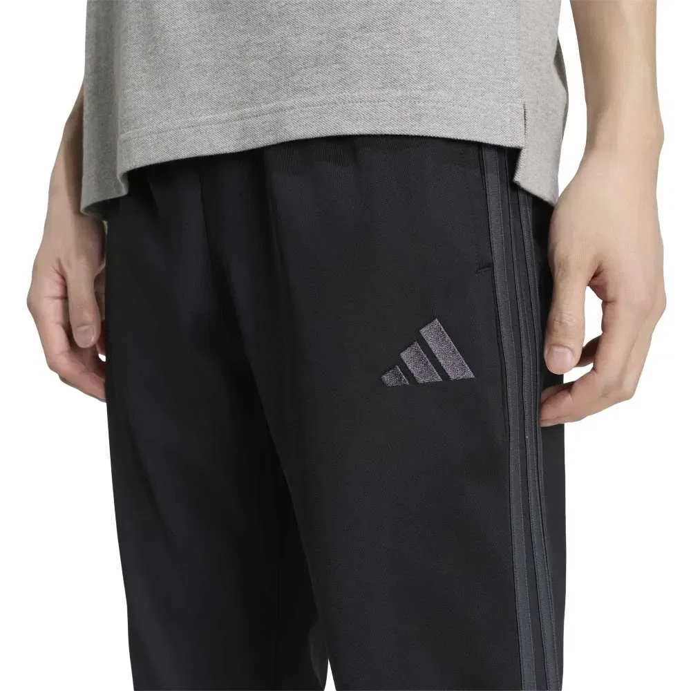 Мужские спортивные штаны с зауженным кроем Adidas, Black — фото 4