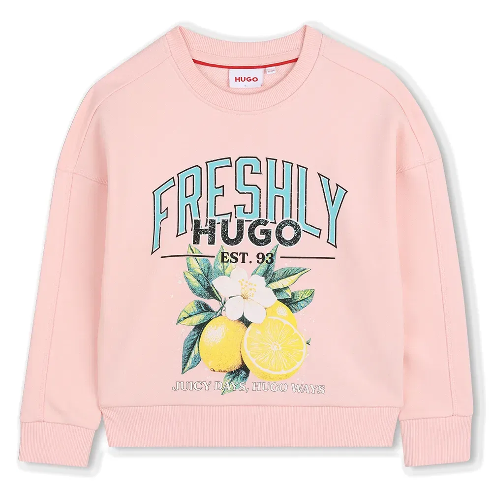 Свитшот HUGO G01044, розовый