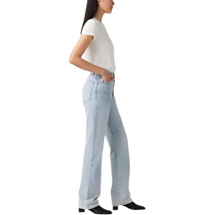 Женские джинсы SS25 Light Blue Levis, Light Blue — фото 4