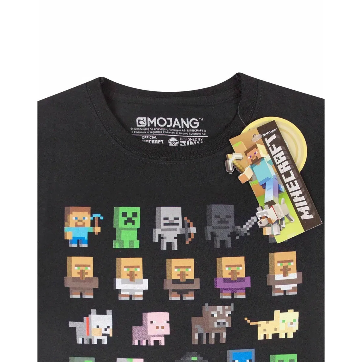 Детская футболка Minecraft, Black — фото 3