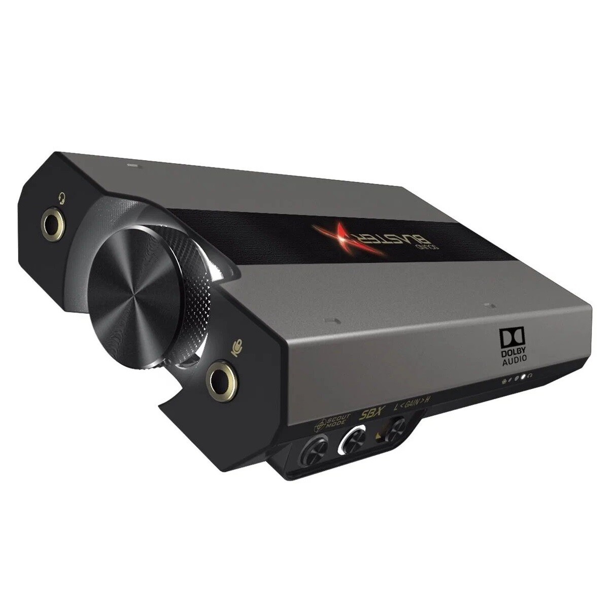 Внешняя звуковая карта Creative Sound BlasterX G6 Hi-Res 130dB 32bit/384kHz Gaming DAC, черный — фото 3