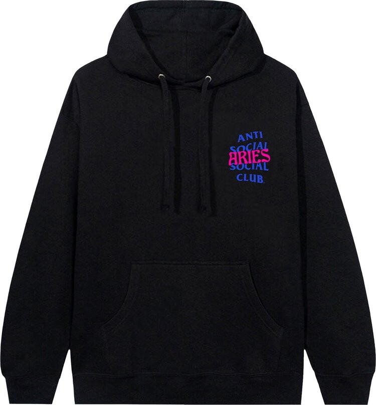 

Худи Anti Social Social Club Aries Hoodie 'Black', черный