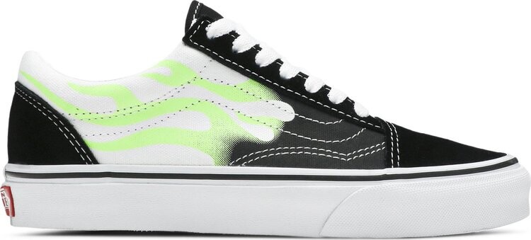 

Кеды Vans Old Skool Flame Black White, черный