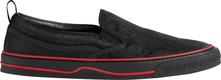 

Кроссовки Gucci Off the Grid Tennis 1977 Black GG, черный