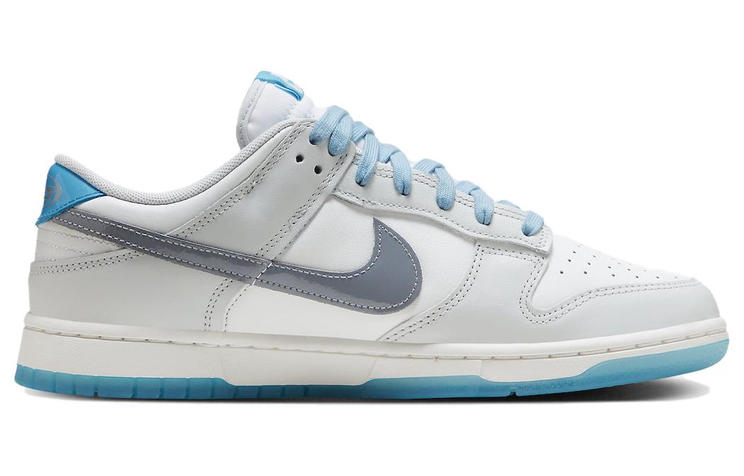 Кроссовки Nike Dunk Low 520, белый/голубой — фото 2