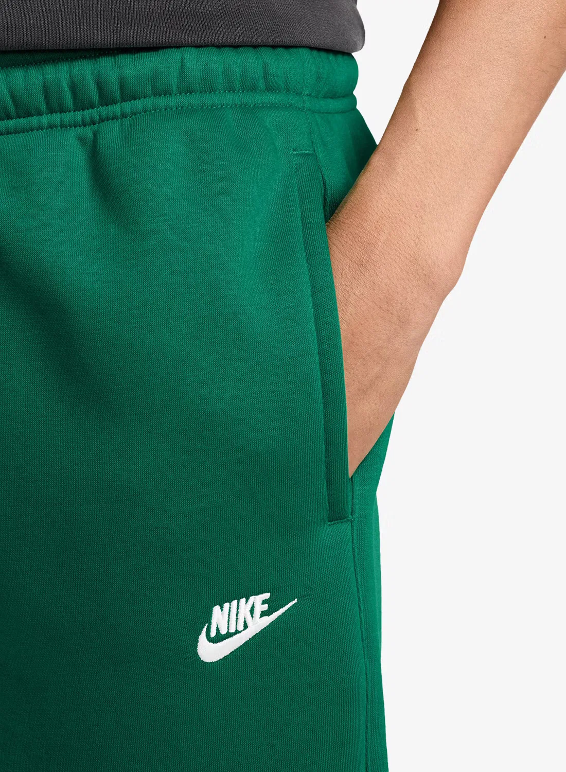 Брюки-джоггеры баскетбольные Club Nike, малахитовый — фото 3