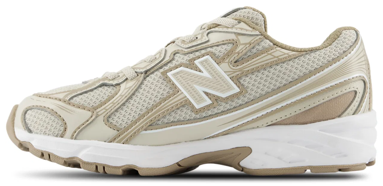 Детские кроссовки для девочек с амортизацией ABZORB New Balance 740, Grey/Grey — фото 2