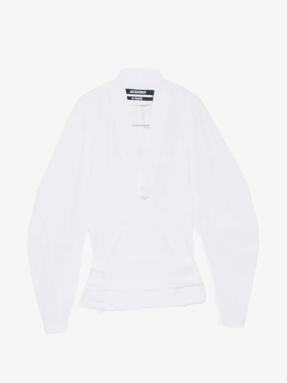 Блузка с V-образным вырезом Colombe JACQUEMUS, белый
