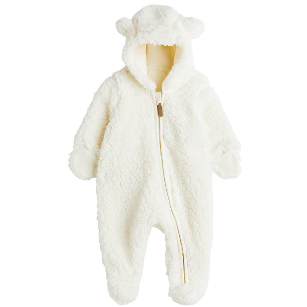 

Комбинезон H&M Faux Shearling, белый