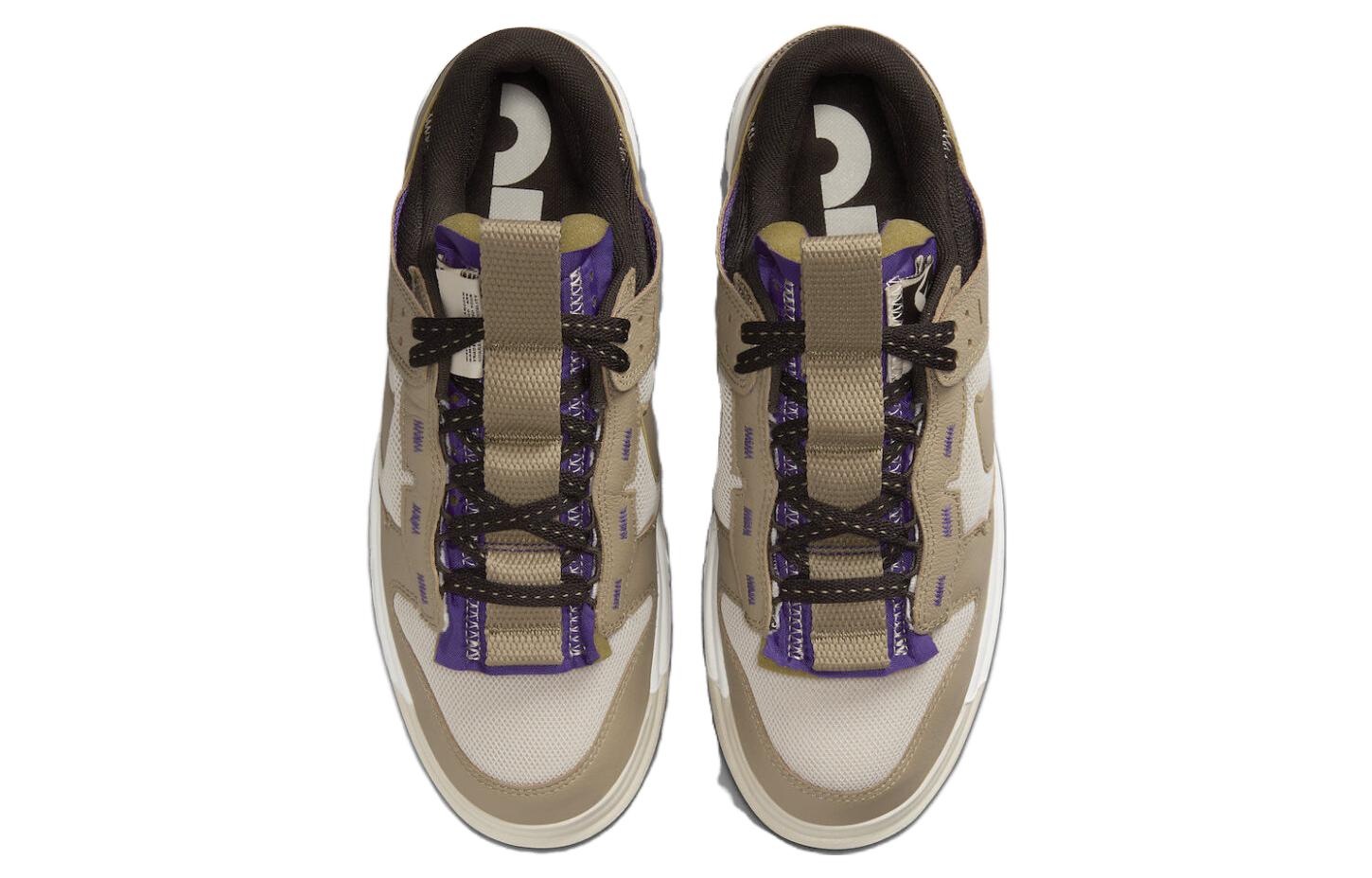 Кроссовки Nike Air Dunk Jumbo, коричневый — фото 4