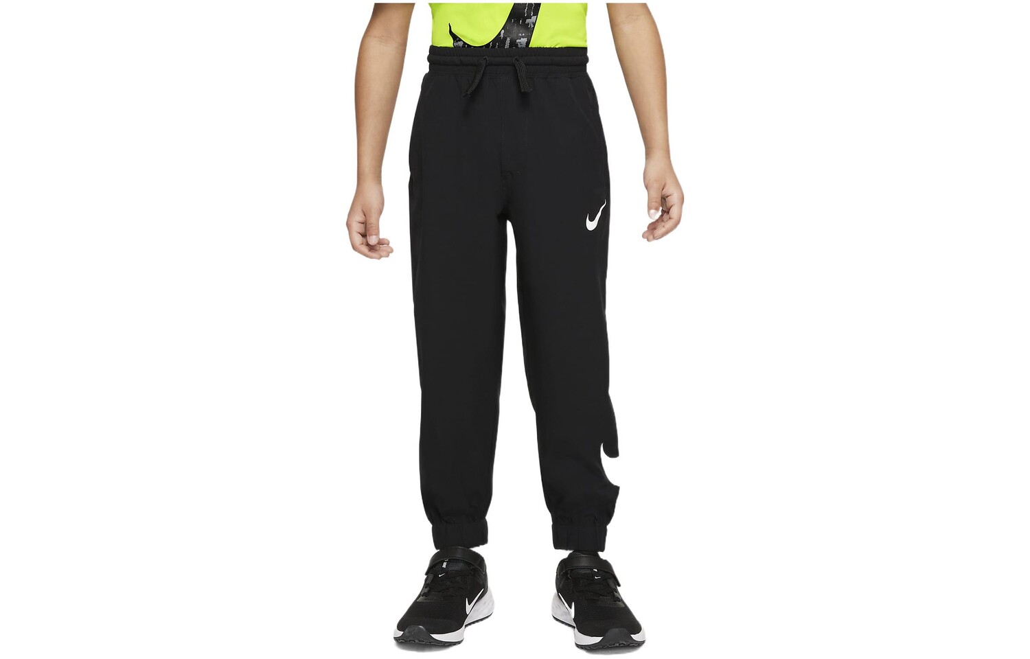 

Детские трикотажные спортивные штаны Nike, цвет Black