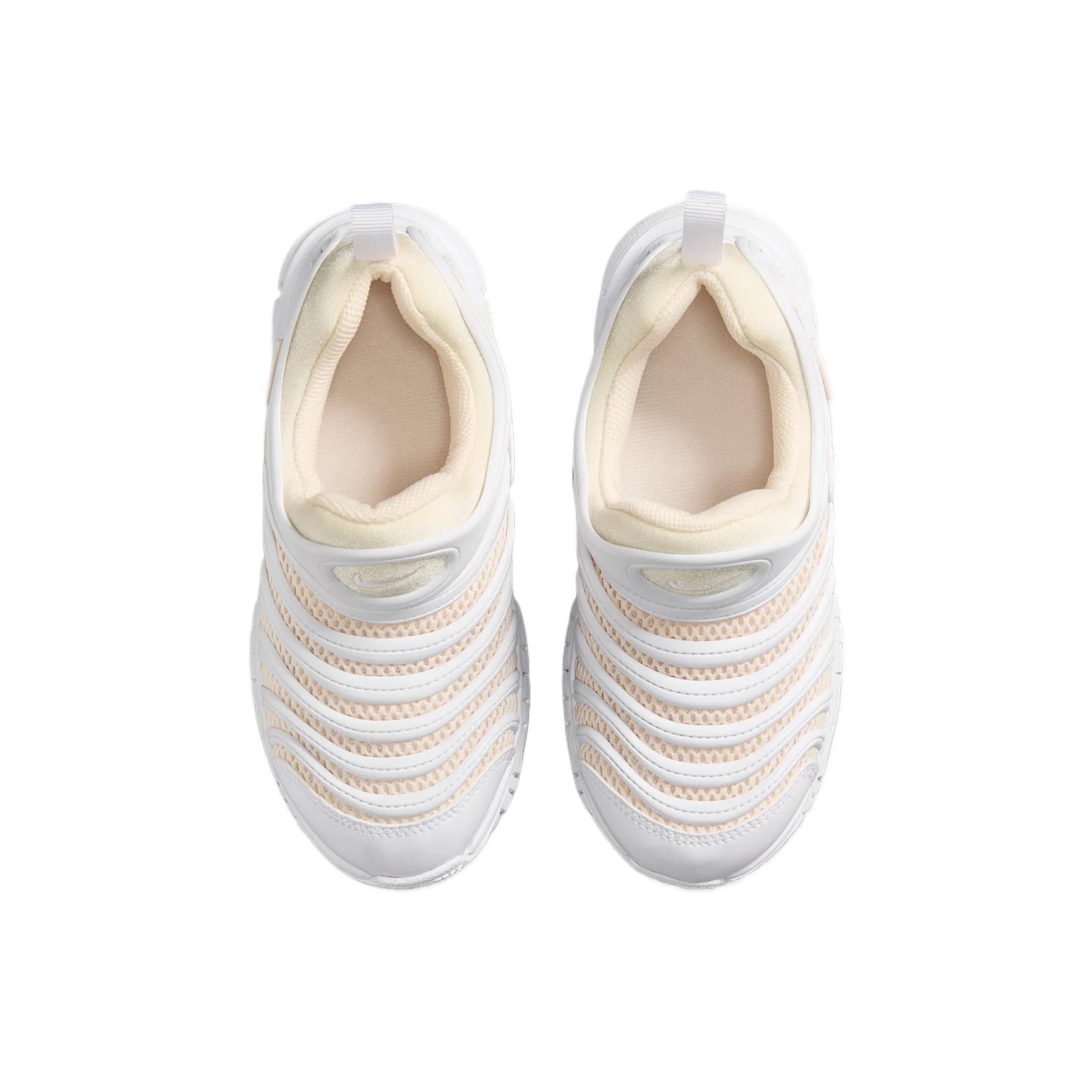 Nike Беспроводные низкие кеды Dynamo Free Casual White Guava Ice детские — фото 3