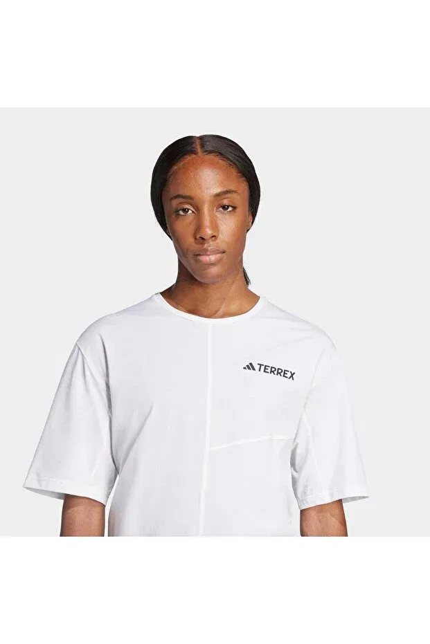 Женская футболка с коротким рукавом Terrex Multi Climacool Adidas, White — фото 4