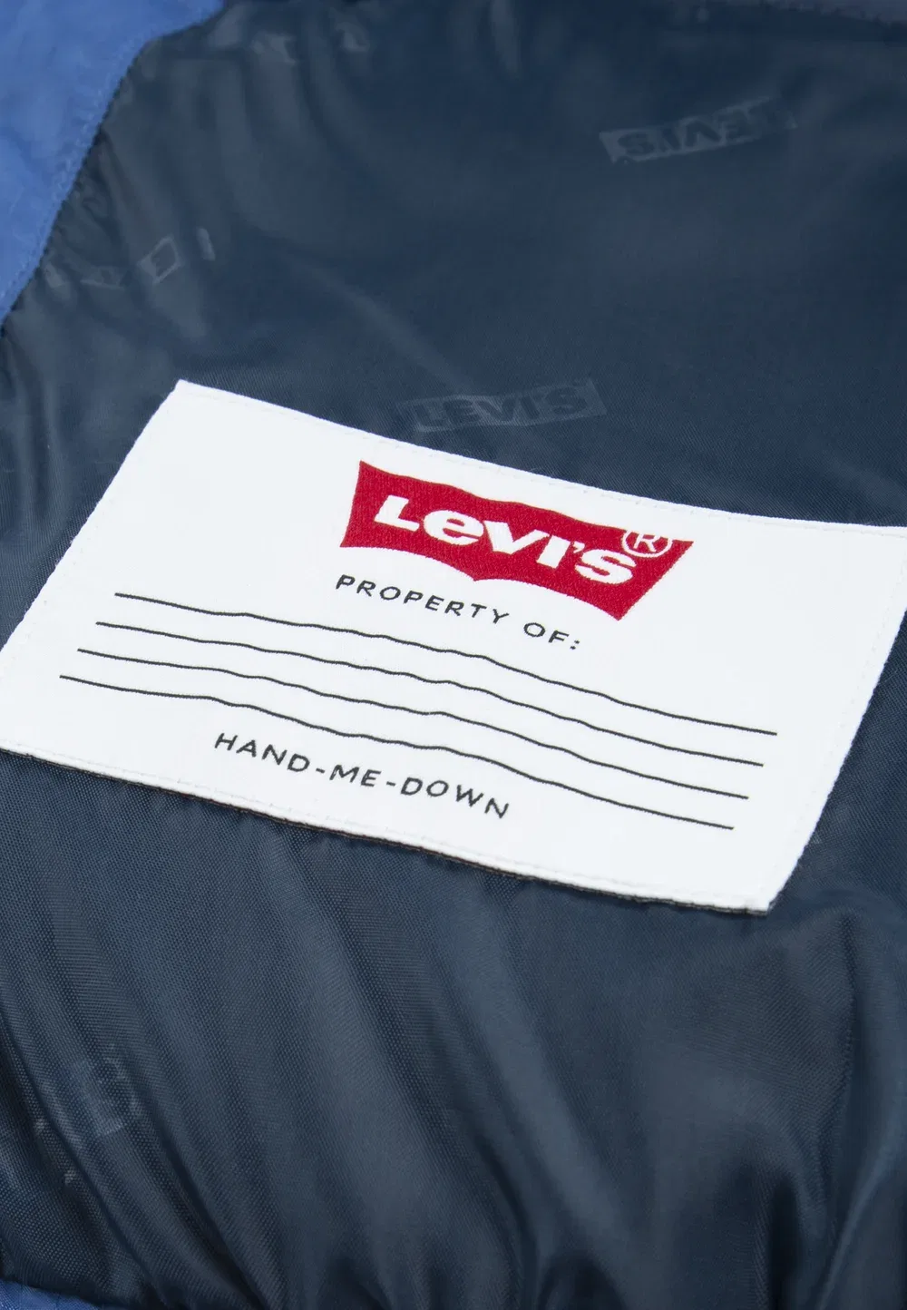 Пуховик Batwing Direct унисекс - жилет Levi'S, Star Sapphire — фото 3