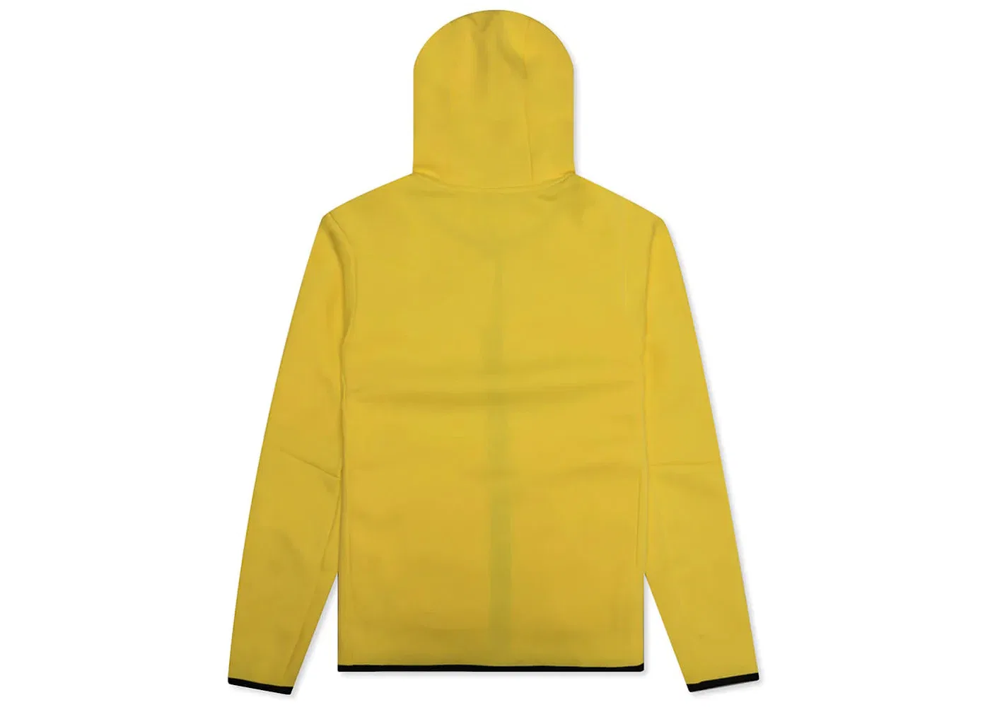 Мужская куртка-худи на молнии Nike Tech Fleece Yellow Strike/Black — фото 2