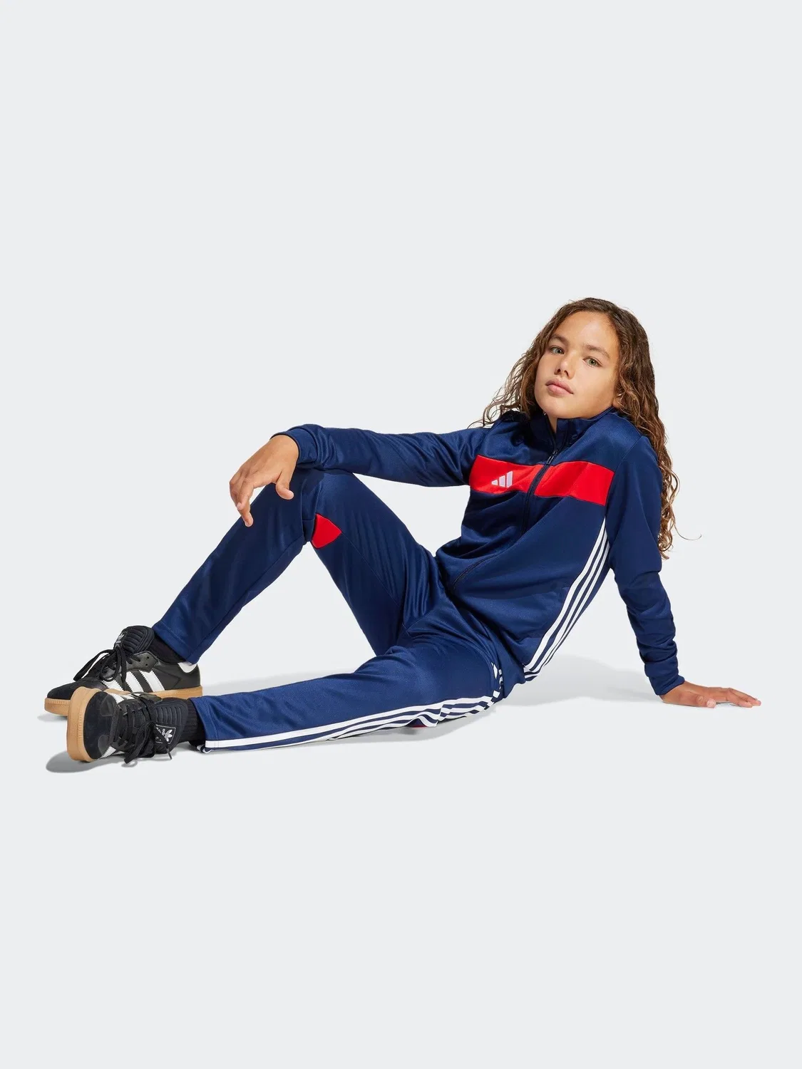Спортивный костюм Tiro 25 Essentials adidas, синий — фото 2