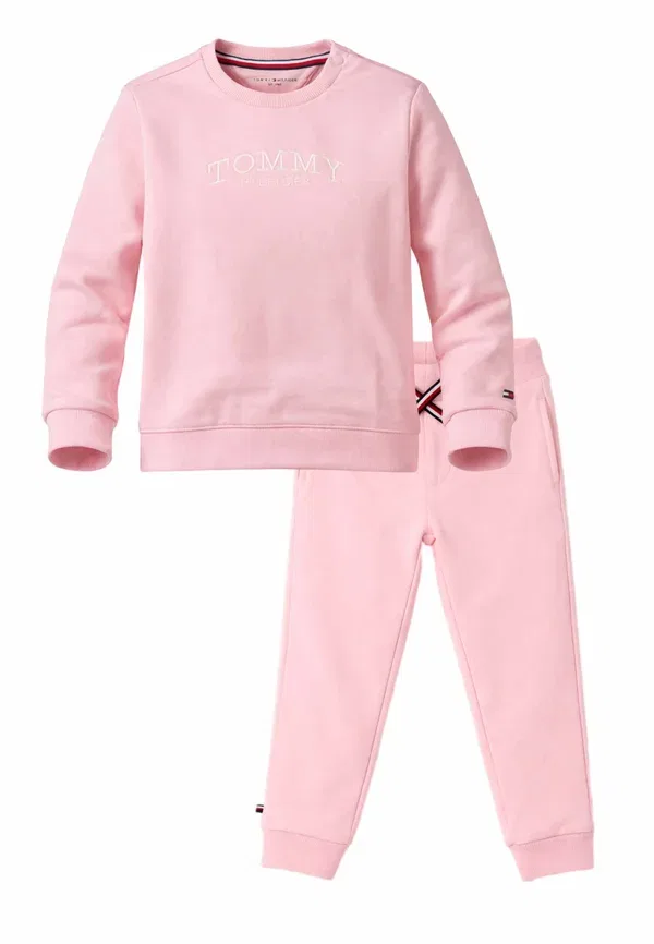 Костюм хлопковый Completino Tommy Hilfiger Light Pink, светло-розовый