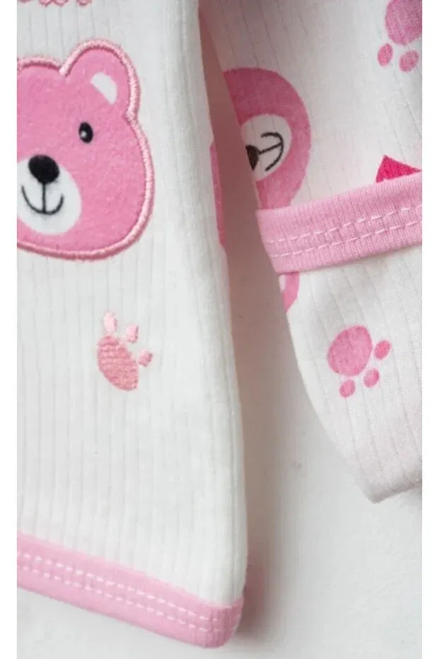 Детское боди-комплект с принтом Koala Printed Bereli Buufuu, Pink — фото 2