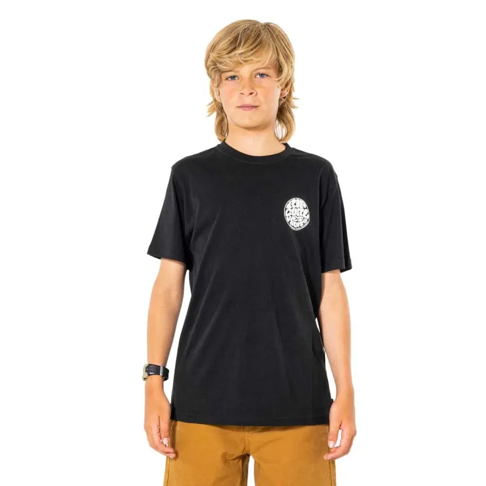 Футболка с коротким рукавом Icon Rip Curl, черный