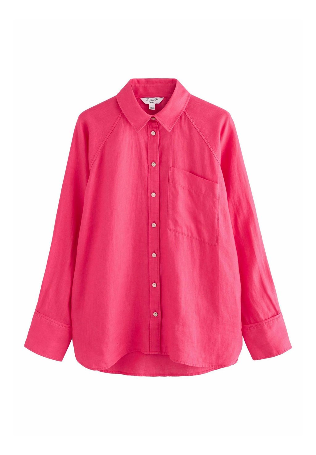 

Блузка на пуговицах RELAXED LONG SLEEVE Next, розовый