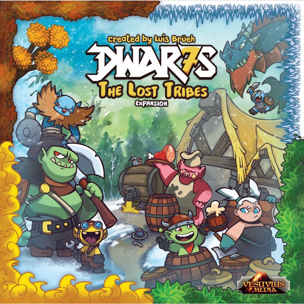 

Настольная игра Vesuvius Media Dwar7s: Lost Tribes Expansion