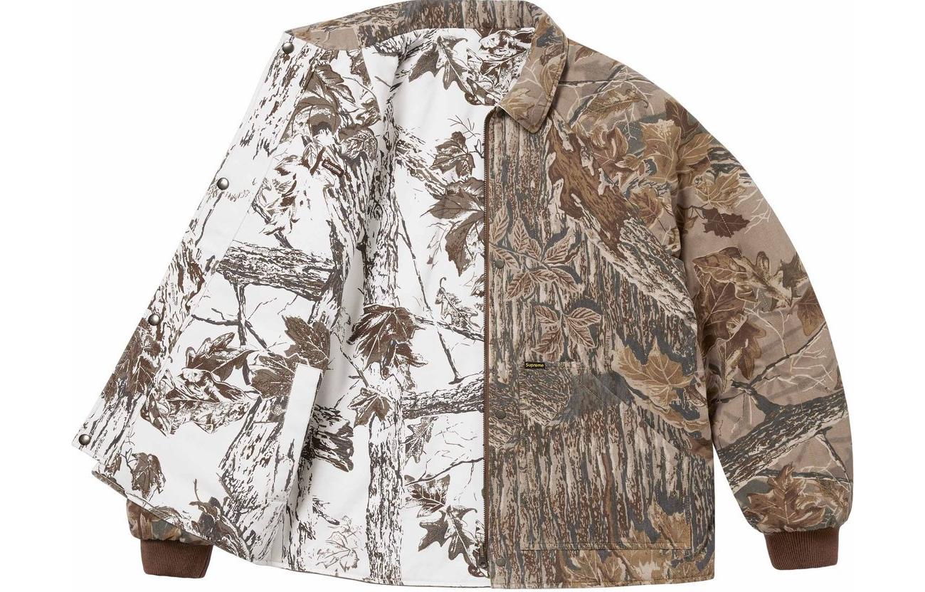 RealTree Reversible Quilted Work Jacket Supreme, Снежный камуфляж/Снежный камуфляж — фото 3