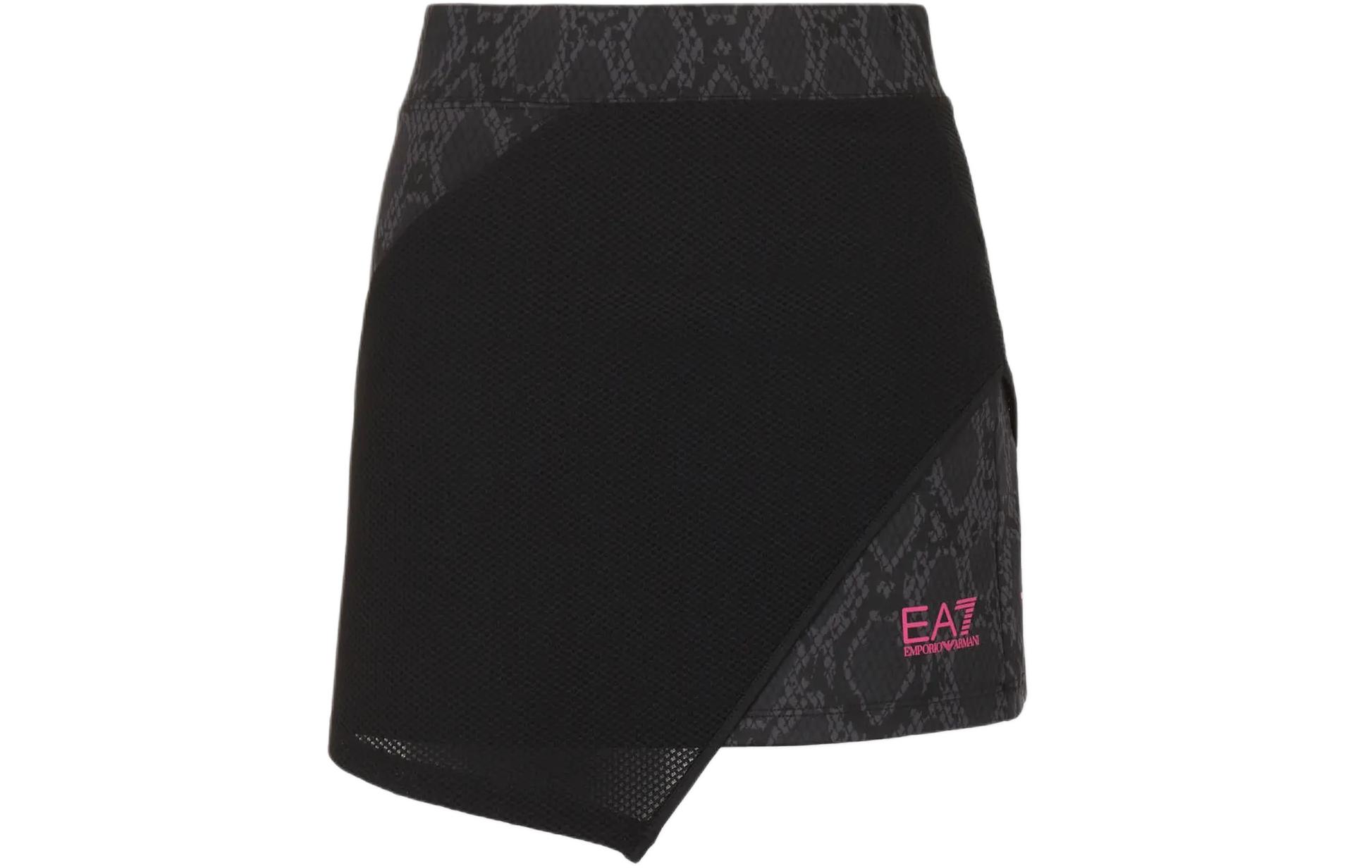 

EA7 SS24 Повседневная короткая юбка женская EMPORIO ARMANI, белый