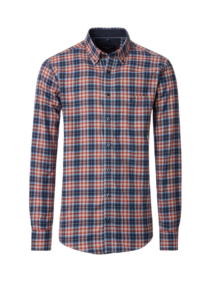 

CASAMODA Повседневная рубашка синего цвета