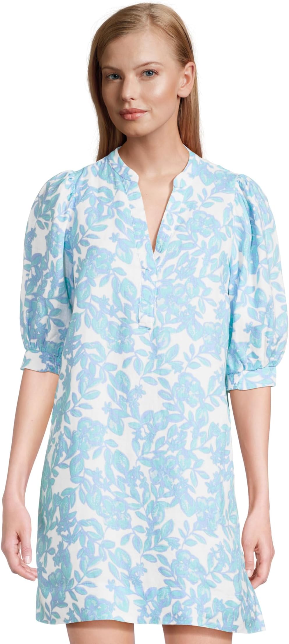 

Платье Lilly Pulitzer Mialeigh Elbow Sleeve Linen, Jacaranda Blue Simply The Zest