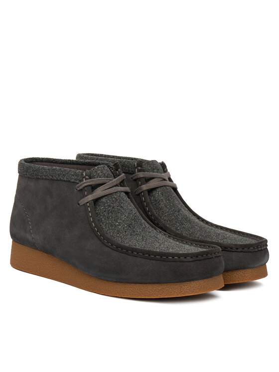 Туфли на шнуровке WallabeeEVO BT 26183994 Clarks, серый — фото 2