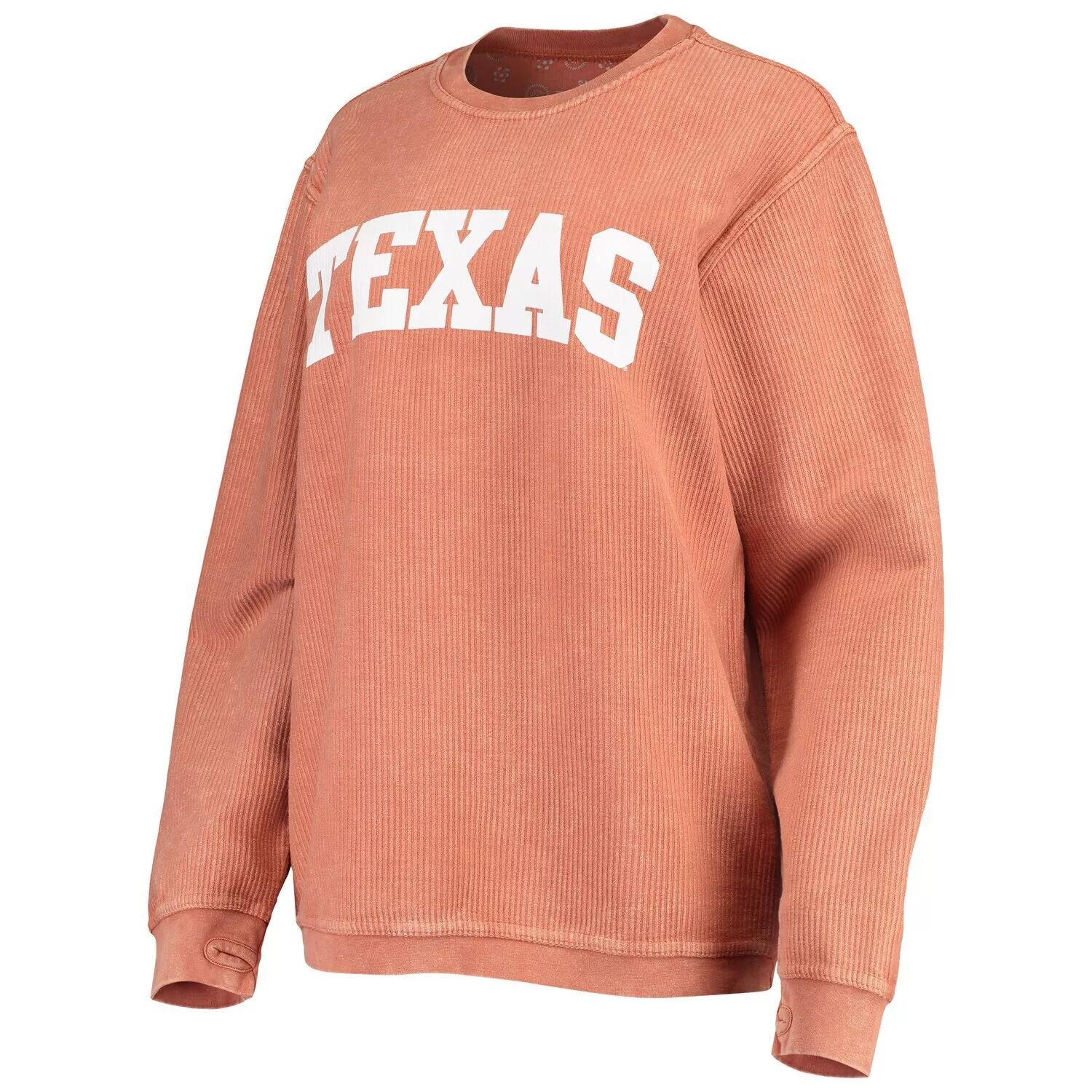 

Женский свитшот Pressbox Texas Orange Texas Longhorns, удобный шнур в винтажном стиле, базовый пуловер с аркой