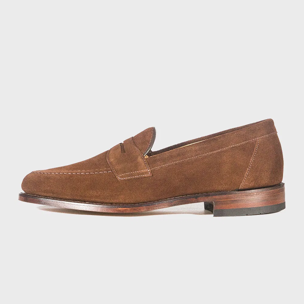 Мужские лоферы Loake Imperial, коричневая замша, от Loake