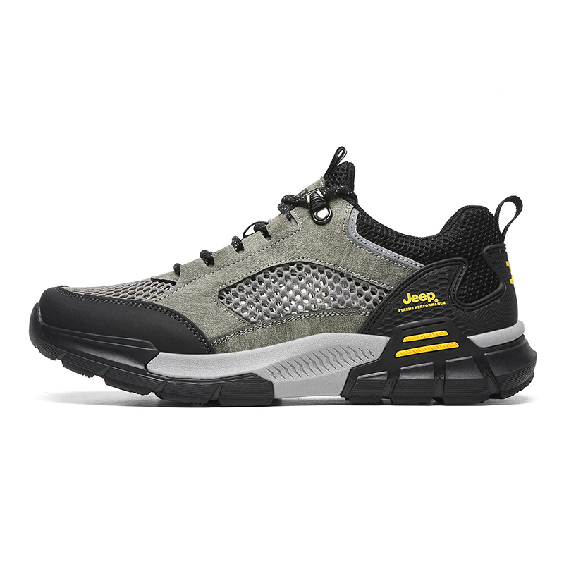 

Jeep Низкие треккинговые туфли мужские серые, цвет Gray