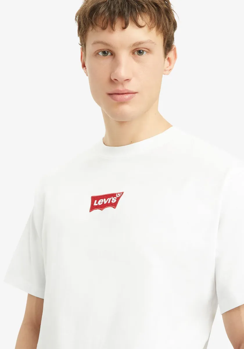 Футболка Levi's "SEVINTAGE" с нашивкой-логотипом на груди, белый — фото 4
