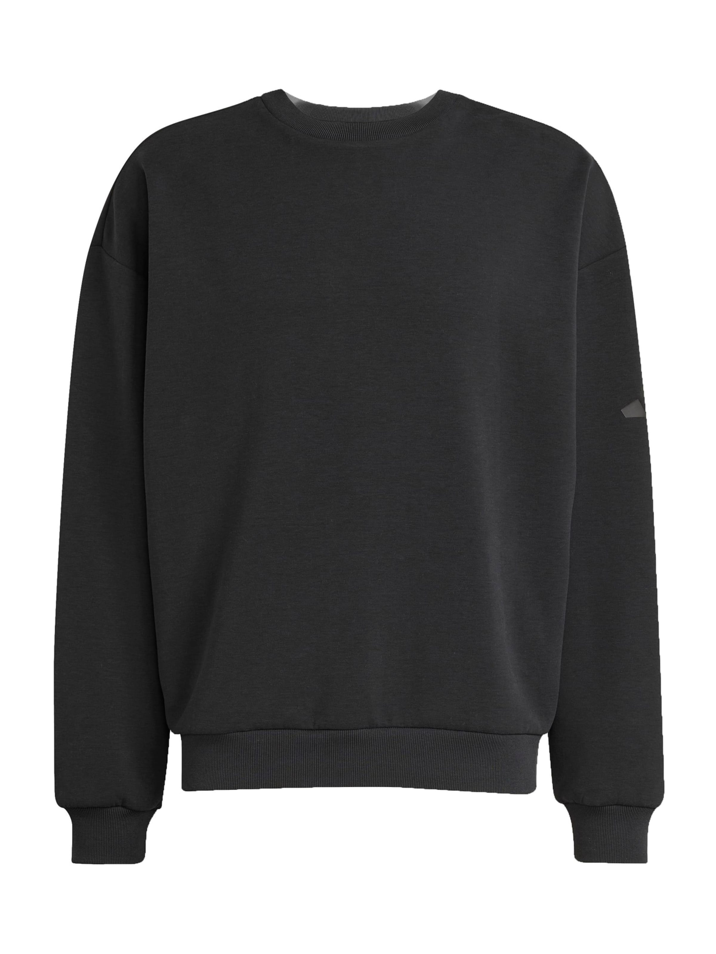 

Adidas Sportswear Спортивный свитшот 'Soft Lux' в черном цвете