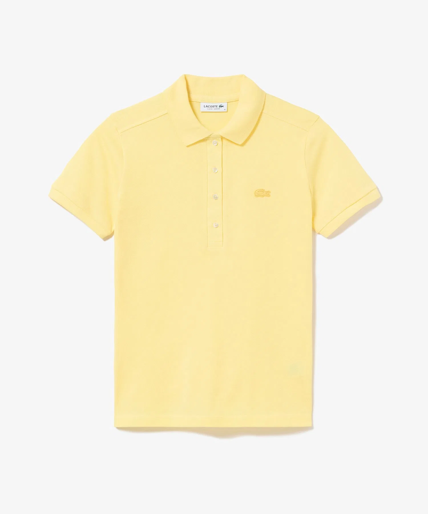 Поло-рубашка Uniqlo Эластичное пике, приталенный крой, однотонная, женская — фото 2