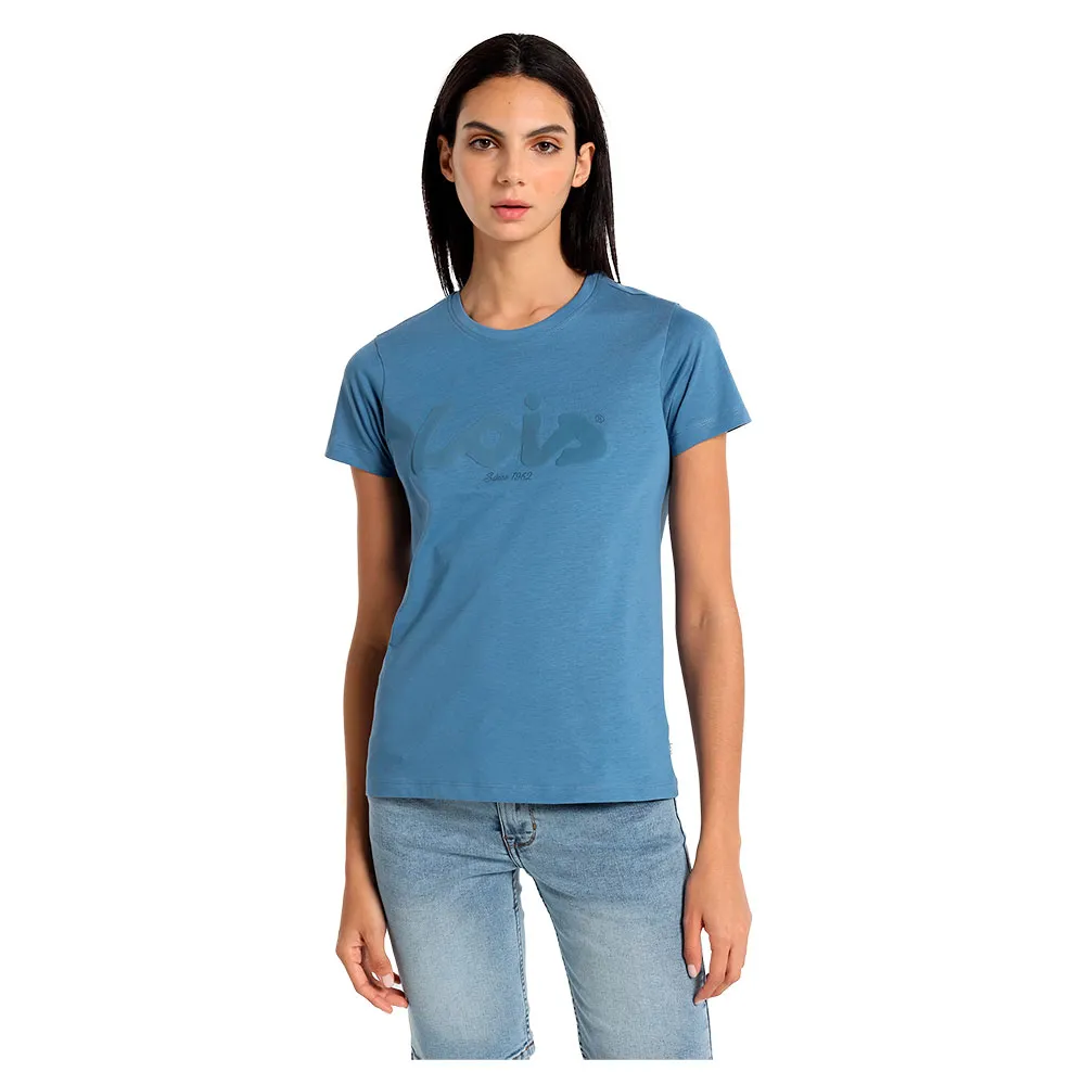 

Футболка с коротким рукавом Lois Jeans 10899, синий