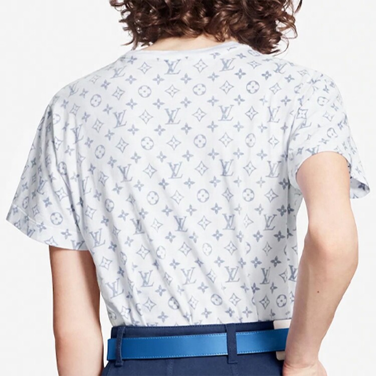 Новые квартальные продукты LV футболка унисекс Louis Vuitton — фото 3