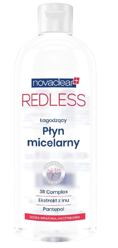 

Novaclear Redless, Успокаивающая мицеллярная вода, 400 мл