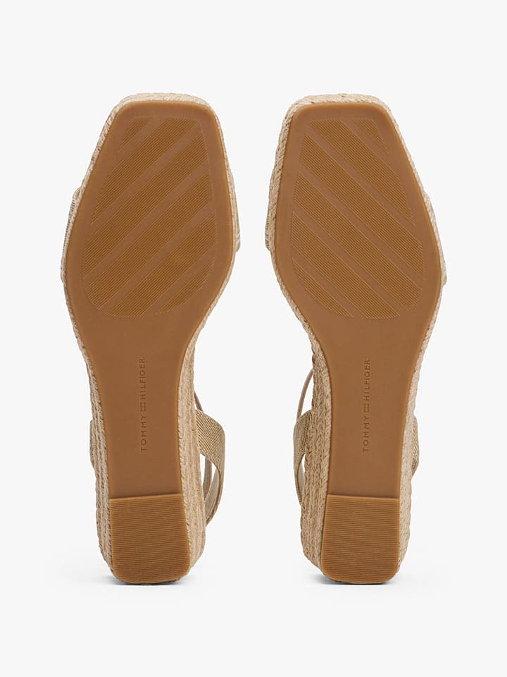 Сандалии на плоской подошве Tommy Hilfiger Shoes, бежевый — фото 4