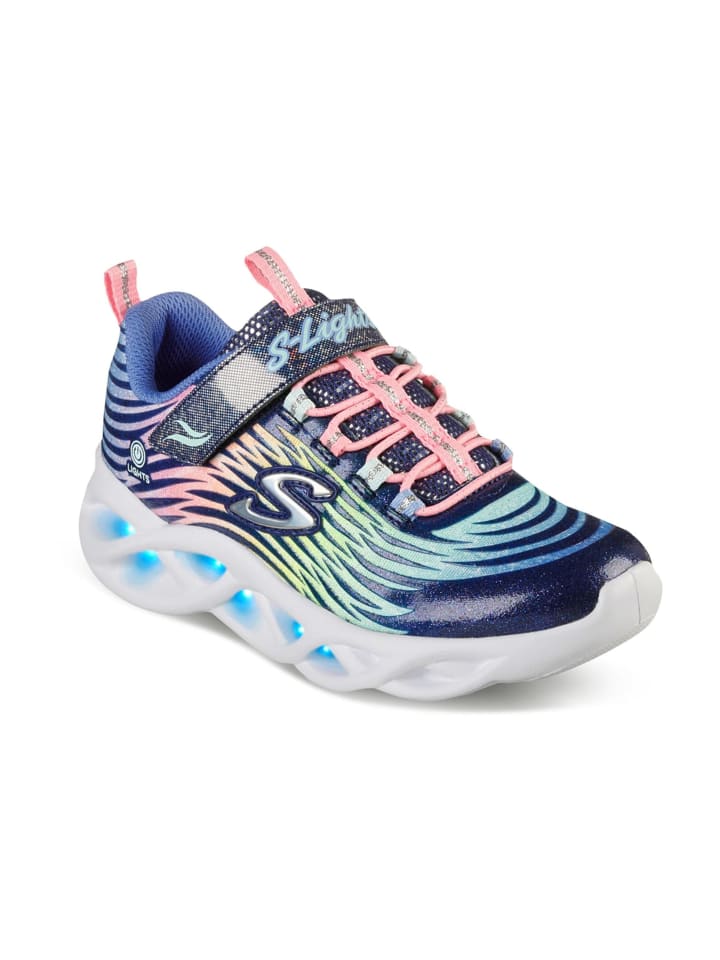 

Кроссовки на шнуровке Skechers, синий