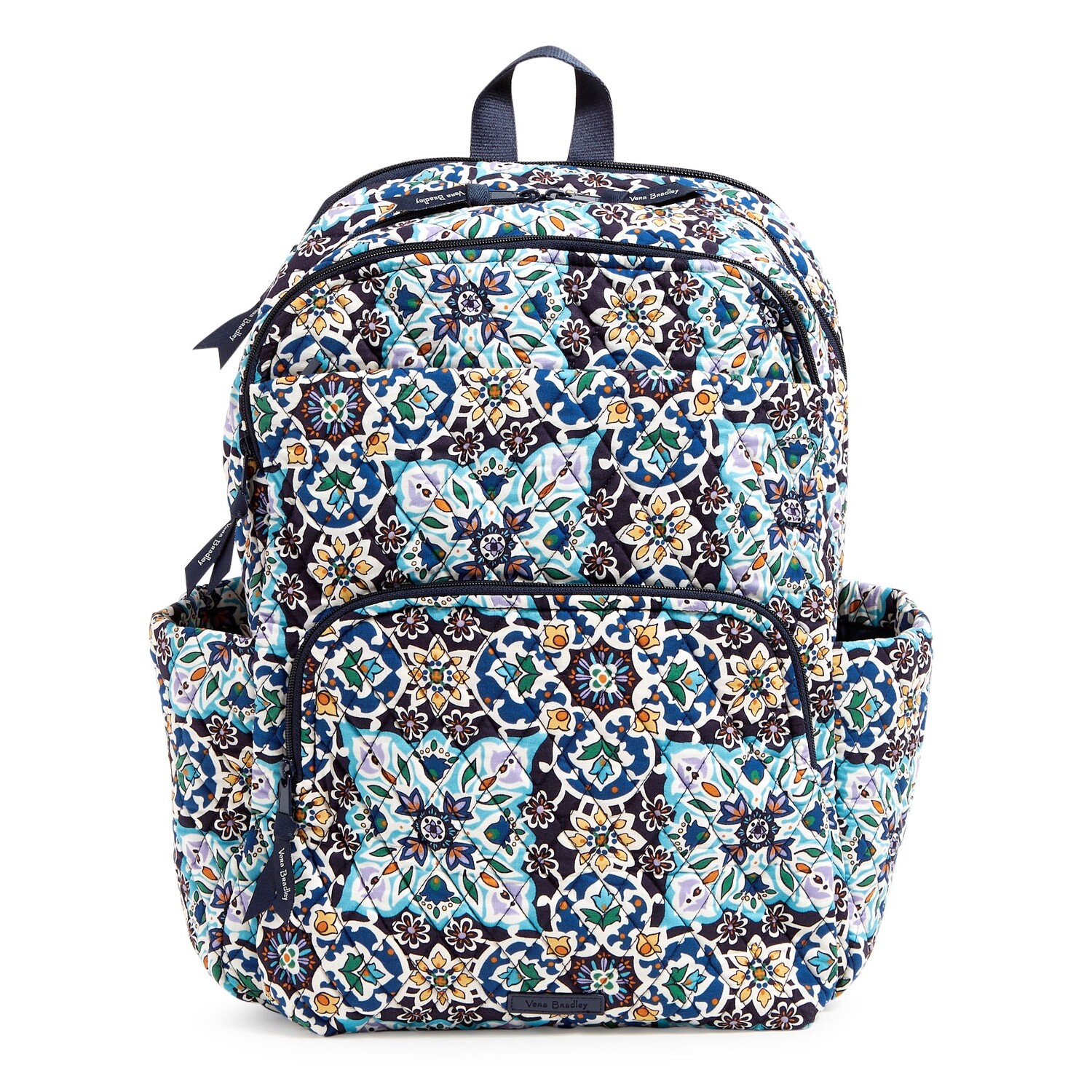 

Большой рюкзак Outlet Cotton Essential Vera Bradley, цвет Lisbon Medallion Cool