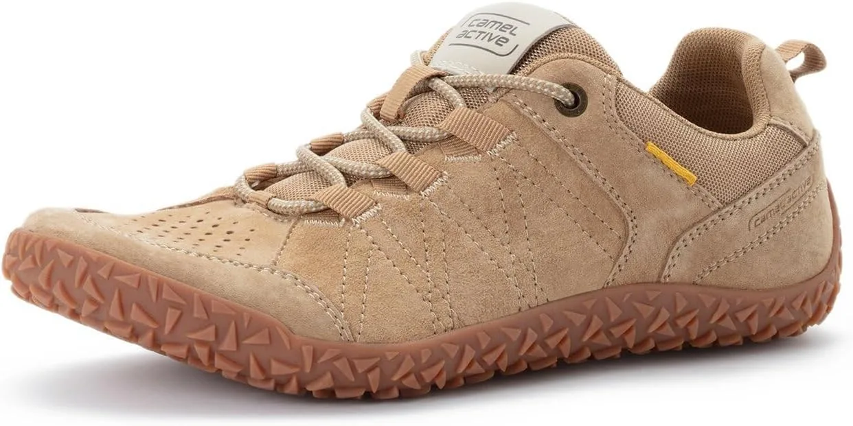 Мужские кроссовки Camel Active из нубука и текстиля, бежевый — фото 3